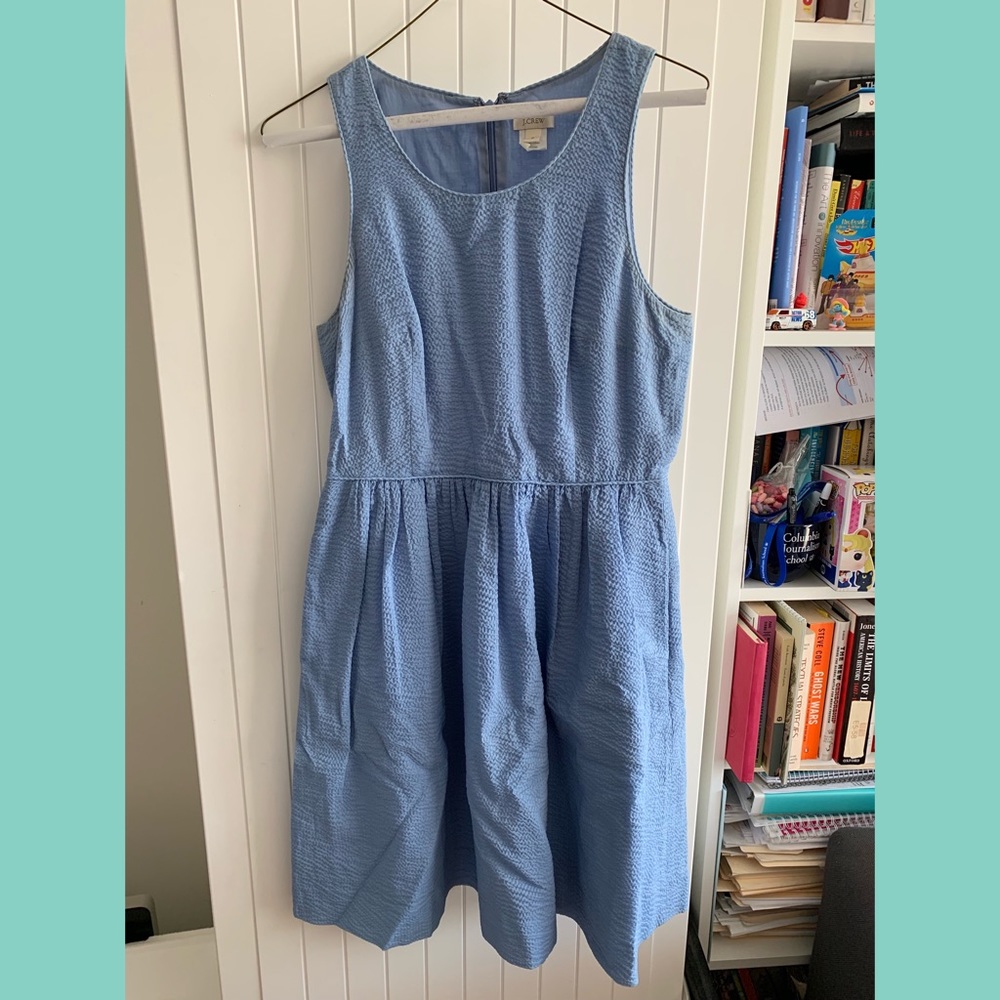 JCrew light blue dress 👗